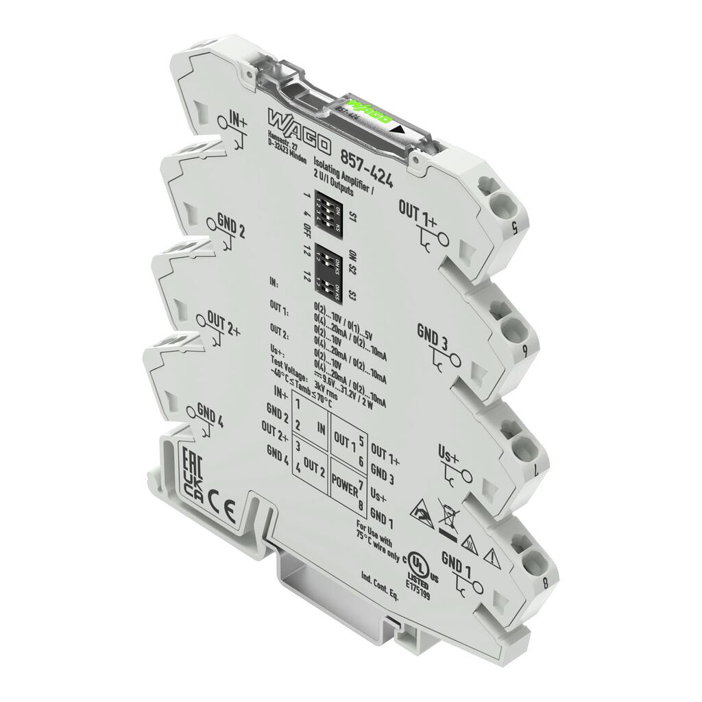 DUPLICADOR DE 1 A 2 SEÑALES 0-10V/4-20MA