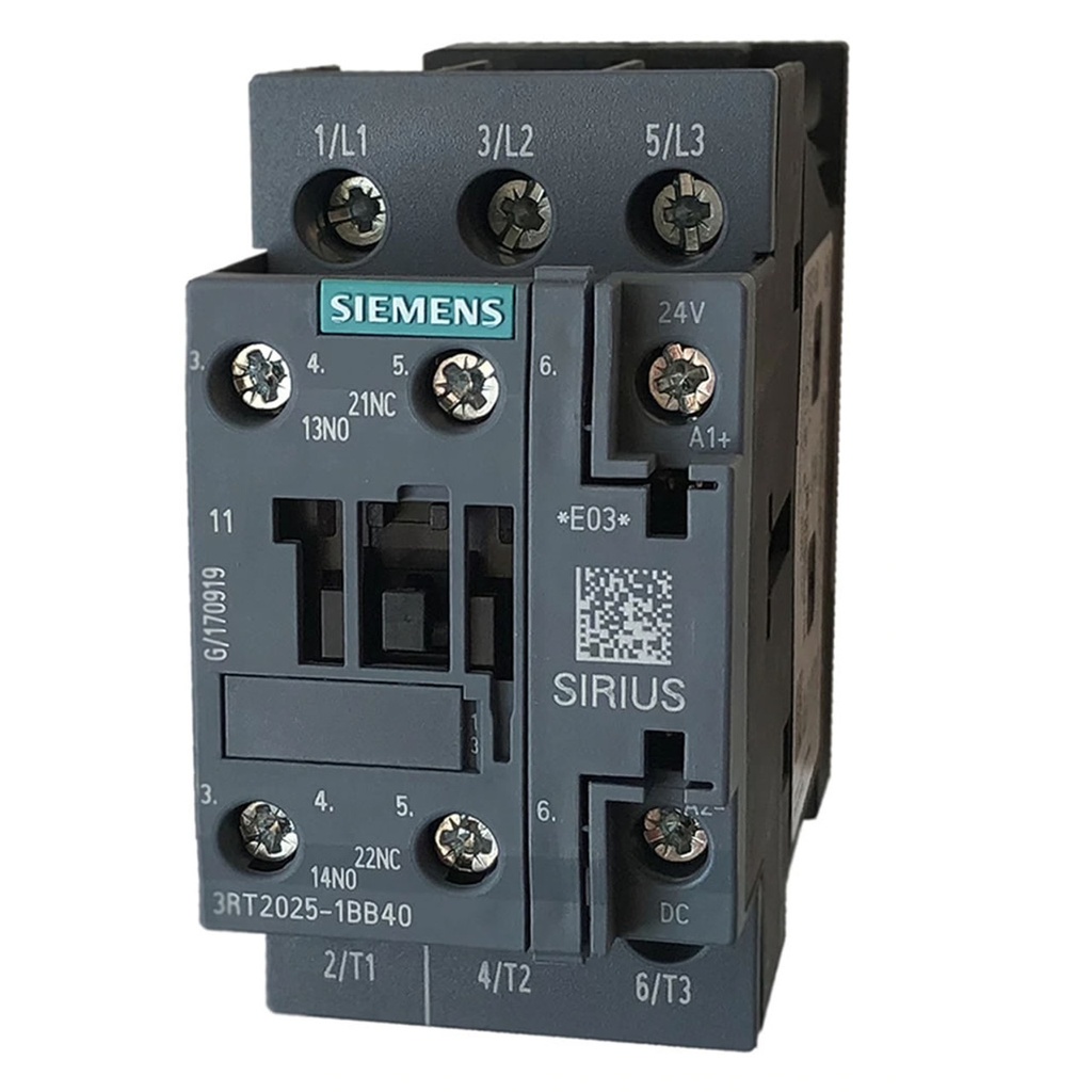 CONTACTOR 17A BOB. 24VDC