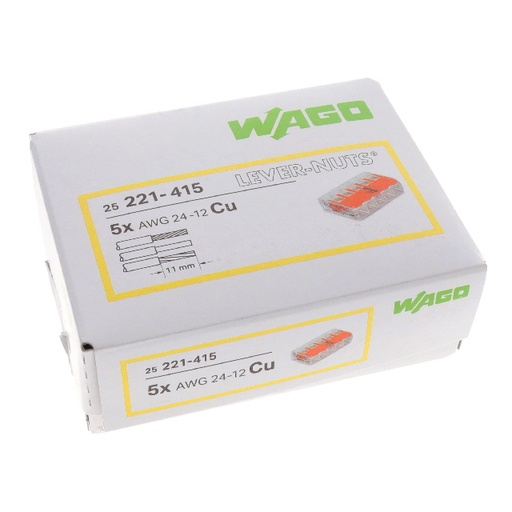 [WAGO00697] CAJA DE CONECTORES 221