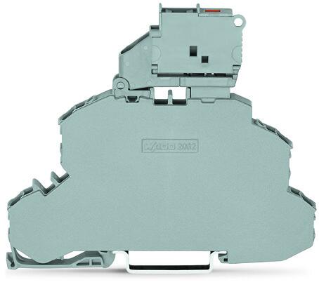 [WAGO00526] BORNERA 2 PISOS CON PORTAFUSIBLE SERIE 2002
