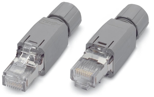 [WAGO00225] CONECTOR ARMABLE ETHERNET RJ45 PLASTICO Cat. 5e