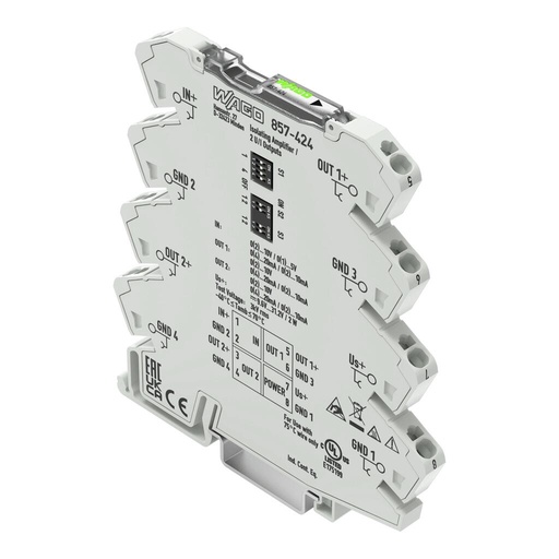 [WAGO00713] DUPLICADOR DE 1 A 2 SEÑALES 0-10V/4-20MA