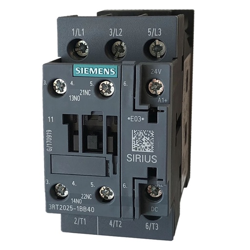 [SIEM0042] CONTACTOR 17A BOB. 24VDC
