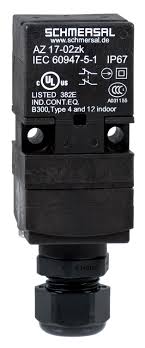 [SCHM0033] INTERRUPTOR DE SEGURIDAD AZ 17; PARA PUERTAS; 1NO+1NC;