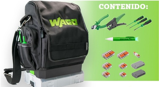 [WAGO01016] BOLSO CON HERRAMIENTAS PARA ELECTRICISTAS